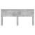 Tăblie cap cu headboard Gri din beton 180 cm Lemn compozit GartenMobel Dekor