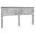 Tăblie cap cu headboard Gri din beton 180 cm Lemn compozit GartenMobel Dekor