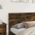 Tăblie cap cu headboard Stejar fumuriu 180 cm Lemn compozit GartenMobel Dekor