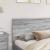 Tăblie cap cu headboard Gri Sonoma 180 cm Lemn compozit GartenMobel Dekor