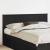 Tăblie cap cu headboard Stejar Negru 160 cm Lemn compozit GartenMobel Dekor