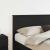 Tăblie cap cu headboard Stejar Negru 160 cm Lemn compozit GartenMobel Dekor