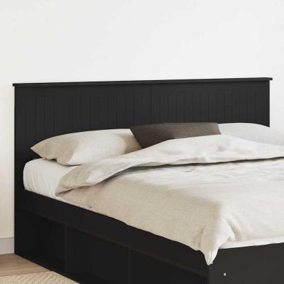 Tăblie cap cu headboard Stejar Negru 160 cm Lemn compozit GartenMobel Dekor
