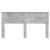 Tăblie cap cu headboard Gri din beton 160 cm Lemn compozit GartenMobel Dekor
