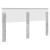 Tăblie cap cu headboard Gri din beton 160 cm Lemn compozit GartenMobel Dekor