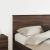 Tăblie cap cu headboard Stejar închis 160 cm Lemn compozit GartenMobel Dekor