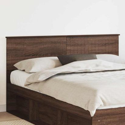 Tăblie cap cu headboard Stejar închis 160 cm Lemn compozit GartenMobel Dekor