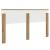 Tăblie cap cu headboard Stejar Artizanal 160 cm Lemn compozit GartenMobel Dekor