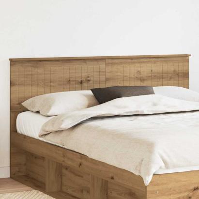 Tăblie cap cu headboard Stejar Artizanal 160 cm Lemn compozit GartenMobel Dekor