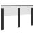 Tăblie cap cu headboard Stejar Negru 150 cm Lemn compozit GartenMobel Dekor