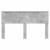 Tăblie cap cu headboard Gri din beton 150 cm Lemn compozit GartenMobel Dekor