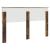 Tăblie cap cu headboard Stejar fumuriu 150 cm Lemn compozit GartenMobel Dekor
