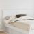 Tăblie cap cu headboard Alb 140 cm Lemn compozit GartenMobel Dekor
