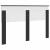 Tăblie cap cu headboard Stejar Negru 140 cm Lemn compozit GartenMobel Dekor
