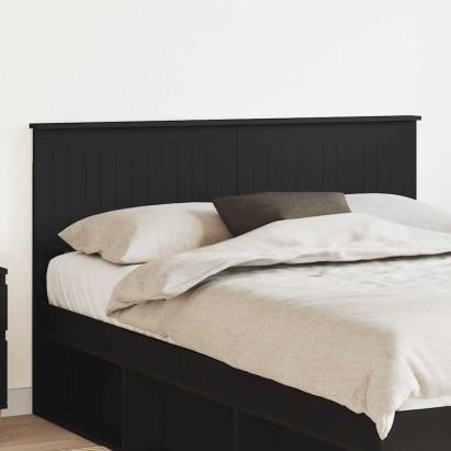 Tăblie cap cu headboard Stejar Negru 140 cm Lemn compozit GartenMobel Dekor