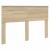 Tăblie cap cu headboard Stejar Sonoma 140 cm Lemn compozit GartenMobel Dekor