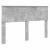 Tăblie cap cu headboard Gri din beton 140 cm Lemn compozit GartenMobel Dekor