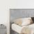 Tăblie cap cu headboard Gri din beton 140 cm Lemn compozit GartenMobel Dekor