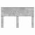 Tăblie cap cu headboard Gri din beton 140 cm Lemn compozit GartenMobel Dekor