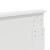 Tăblie cap cu headboard Alb Lucios 140 cm Lemn compozit GartenMobel Dekor