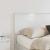 Tăblie cap cu headboard Alb Lucios 140 cm Lemn compozit GartenMobel Dekor