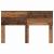 Tăblie cap cu headboard Lemn Vechi 140 cm Lemn compozit GartenMobel Dekor