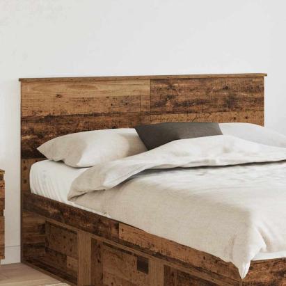 Tăblie cap cu headboard Lemn Vechi 140 cm Lemn compozit GartenMobel Dekor