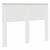 Tăblie cap cu headboard Alb Lucios 135 cm Lemn compozit GartenMobel Dekor