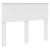 Tăblie cap cu headboard Alb Lucios 135 cm Lemn compozit GartenMobel Dekor