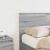 Tăblie cap cu headboard Gri Sonoma 135 cm Lemn compozit GartenMobel Dekor