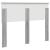 Tăblie cap cu headboard Gri Sonoma 135 cm Lemn compozit GartenMobel Dekor