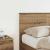 Tăblie cap cu headboard Stejar Artizanal 135 cm Lemn compozit GartenMobel Dekor