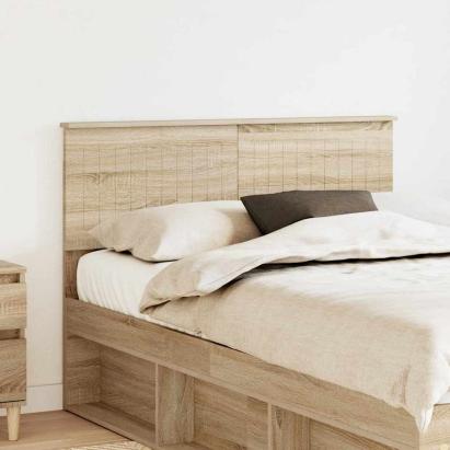 Tăblie cap cu headboard Stejar Sonoma 120 cm Lemn compozit GartenMobel Dekor