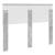 Tăblie cap cu headboard Gri din beton 120 cm Lemn compozit GartenMobel Dekor