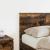 Tăblie cap cu headboard Stejar fumuriu 120 cm Lemn compozit GartenMobel Dekor
