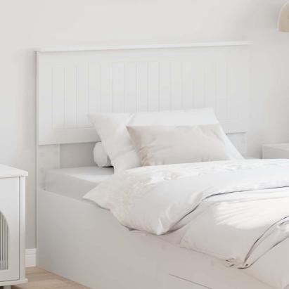 Tăblie cap cu headboard Alb 100 cm Lemn compozit GartenMobel Dekor