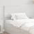 Tăblie cap cu headboard Alb Lucios 100 cm Lemn compozit GartenMobel Dekor