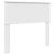 Tăblie cap cu headboard Alb Lucios 100 cm Lemn compozit GartenMobel Dekor