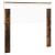 Tăblie cap cu headboard Stejar fumuriu 100 cm Lemn compozit GartenMobel Dekor
