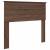 Tăblie cap cu headboard Stejar închis 100 cm Lemn compozit GartenMobel Dekor