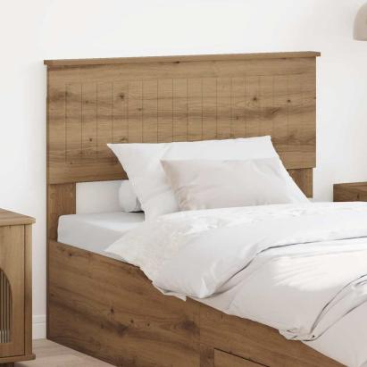 Tăblie cap cu headboard Stejar Artizanal 100 cm Lemn compozit GartenMobel Dekor