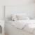Tăblie cap cu headboard Alb 90 cm Lemn compozit GartenMobel Dekor
