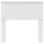 Tăblie cap cu headboard Alb 90 cm Lemn compozit GartenMobel Dekor