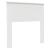 Tăblie cap cu headboard Alb Lucios 90 cm Lemn compozit GartenMobel Dekor