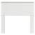 Tăblie cap cu headboard Alb Lucios 90 cm Lemn compozit GartenMobel Dekor
