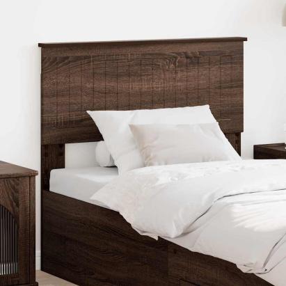 Tăblie cap cu headboard Stejar închis 90 cm Lemn compozit GartenMobel Dekor