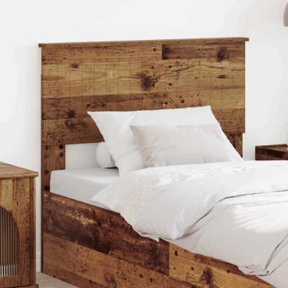 Tăblie cap cu headboard Lemn Vechi 90 cm Lemn compozit GartenMobel Dekor