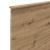 Tăblie cap cu headboard Stejar Artizanal 90 cm Lemn compozit GartenMobel Dekor