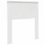 Tăblie cap cu headboard Alb 80 cm Lemn compozit GartenMobel Dekor