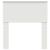 Tăblie cap cu headboard Alb 80 cm Lemn compozit GartenMobel Dekor